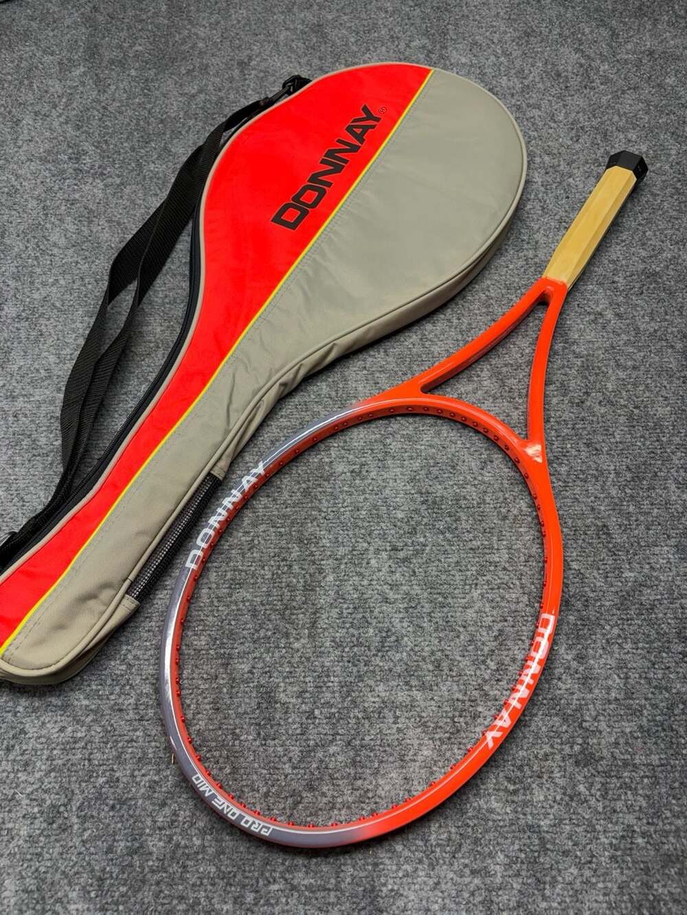 DONNAY Pro One Supermidsize LIMITED EDITION Tennis Racquet Agassi Pink Belgium